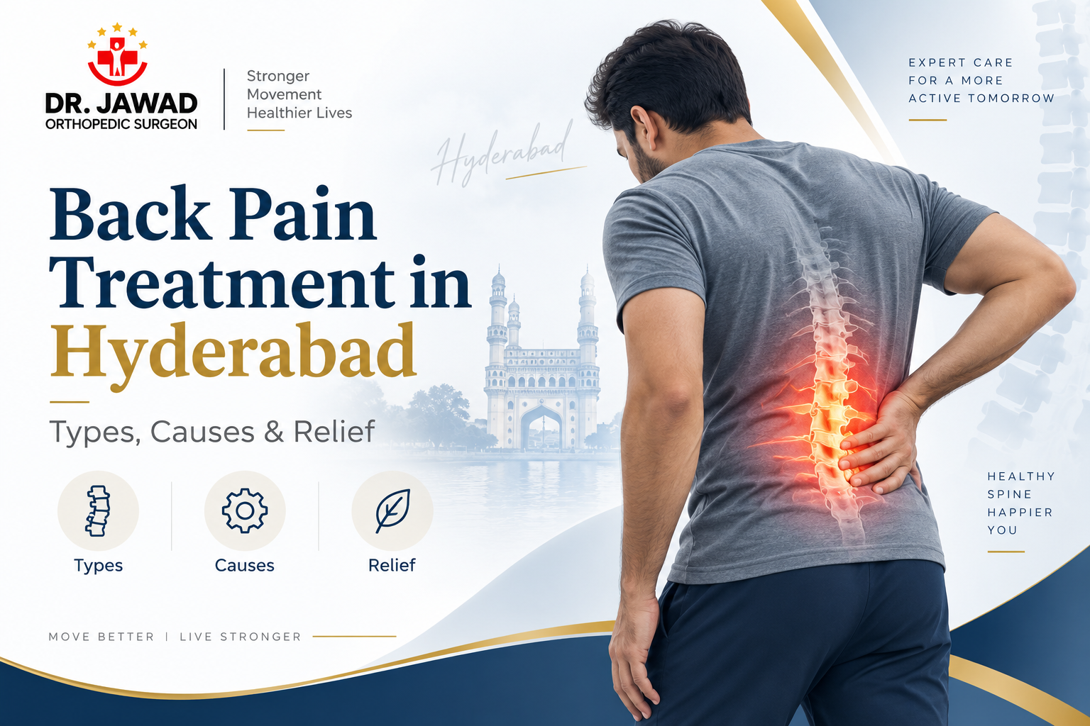 Back Pain: Types, Causes, Symptoms and Treatment