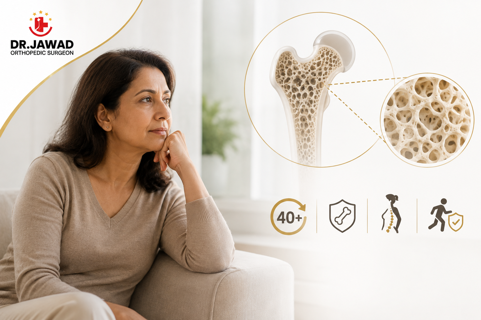 Osteoporosis in women after 40 - bone health and prevention tips