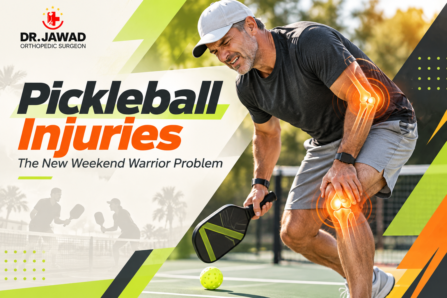 Pickleball Injuries: The New Weekend Warrior Problem