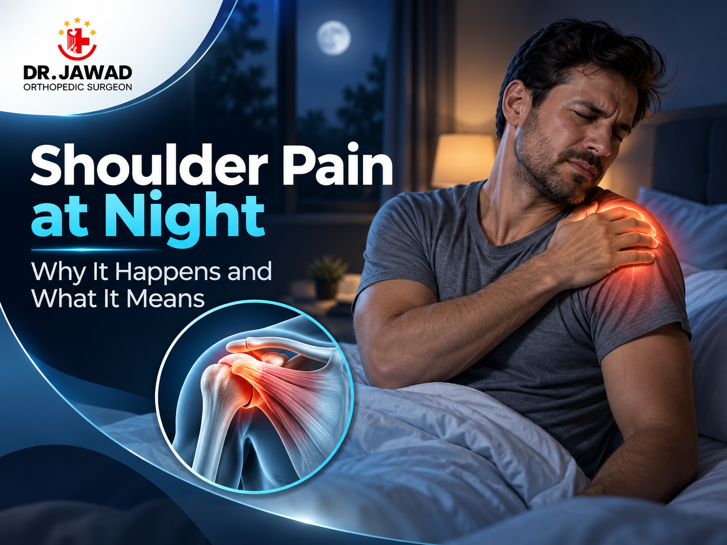 Shoulder Pain at Night: Why It Happens and What It Means